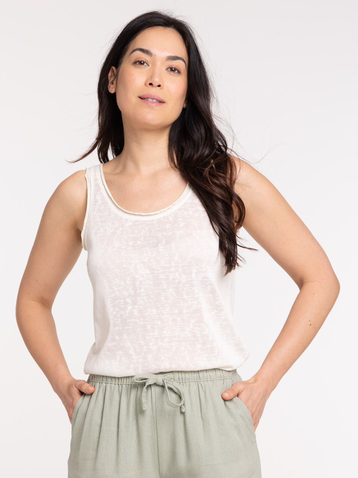 Débardeur femme coquille