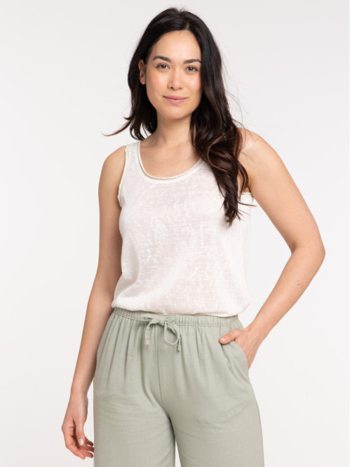 Débardeur femme coquille