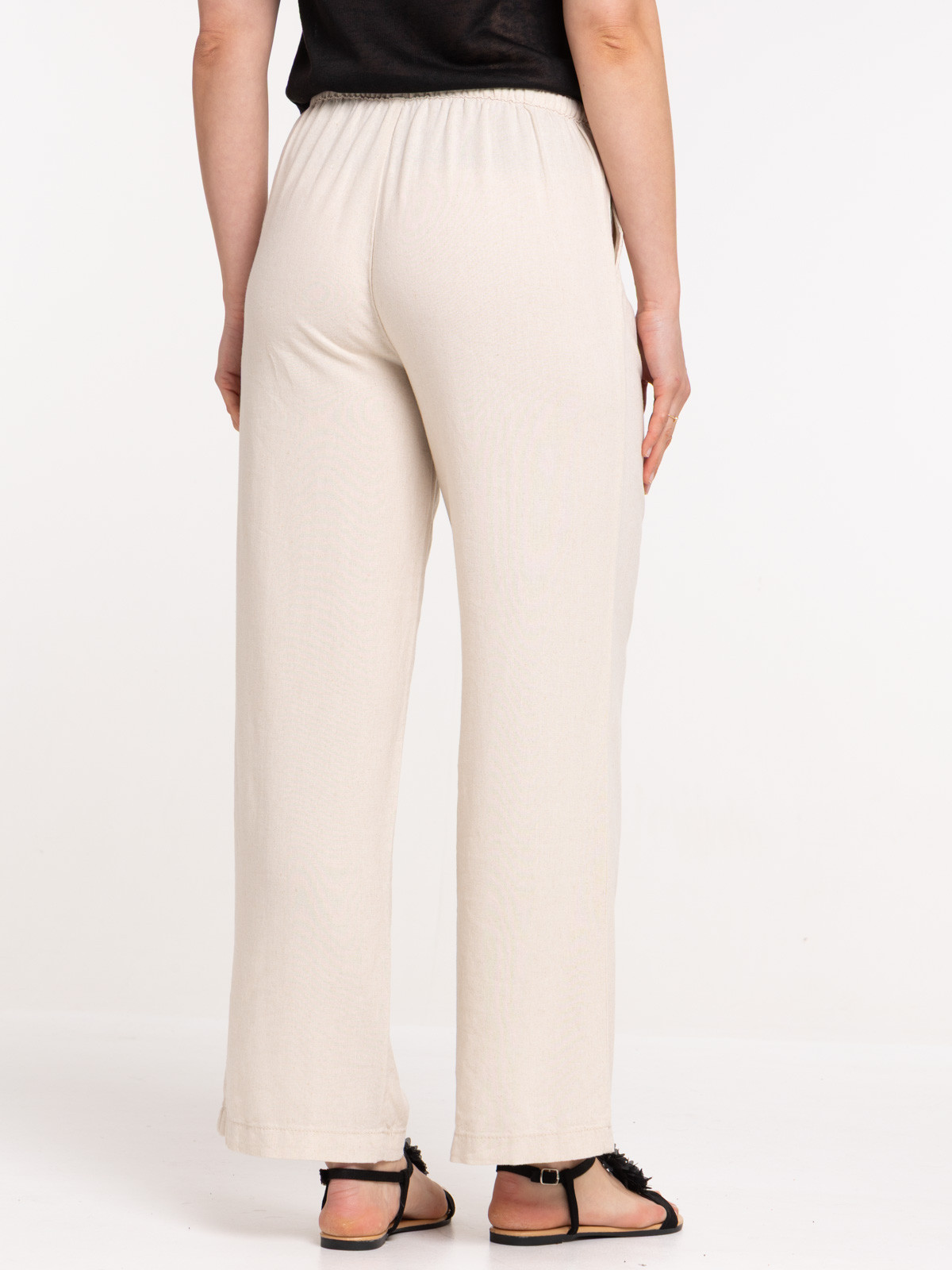 Pantalon coloris naturel femme Pantalon coloris naturel femme