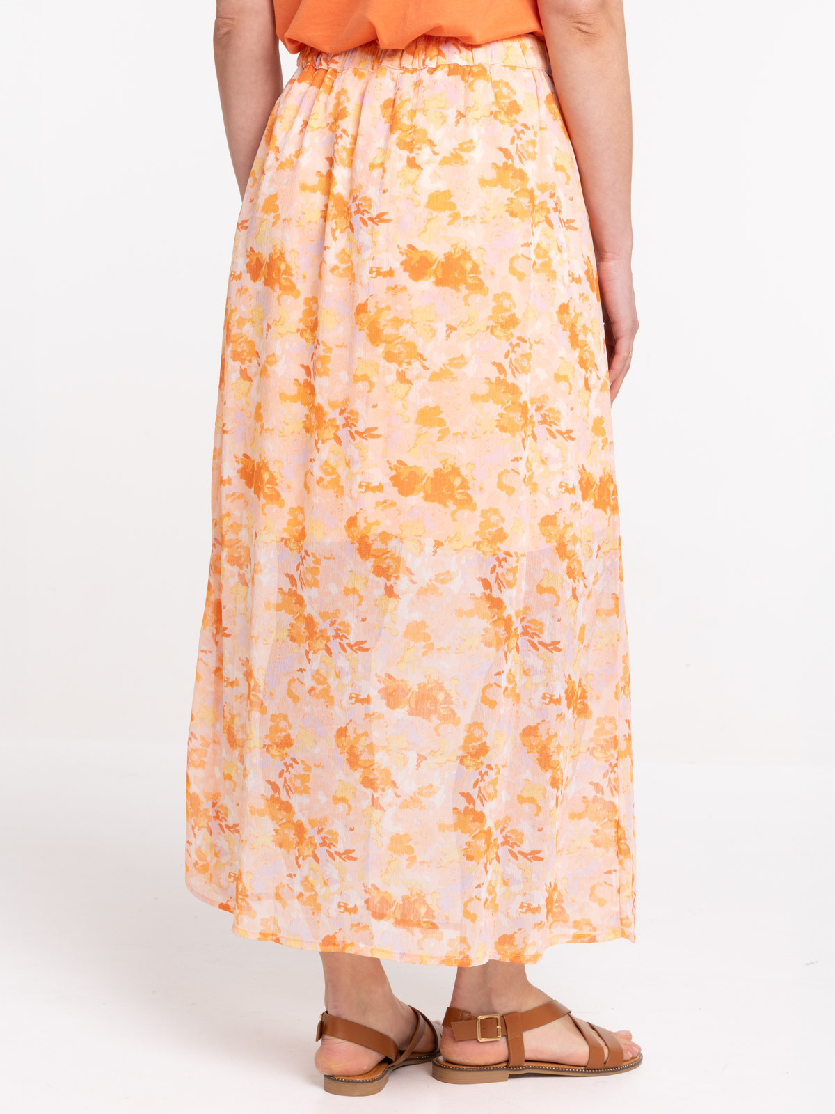 Jupe longue imprimée femme