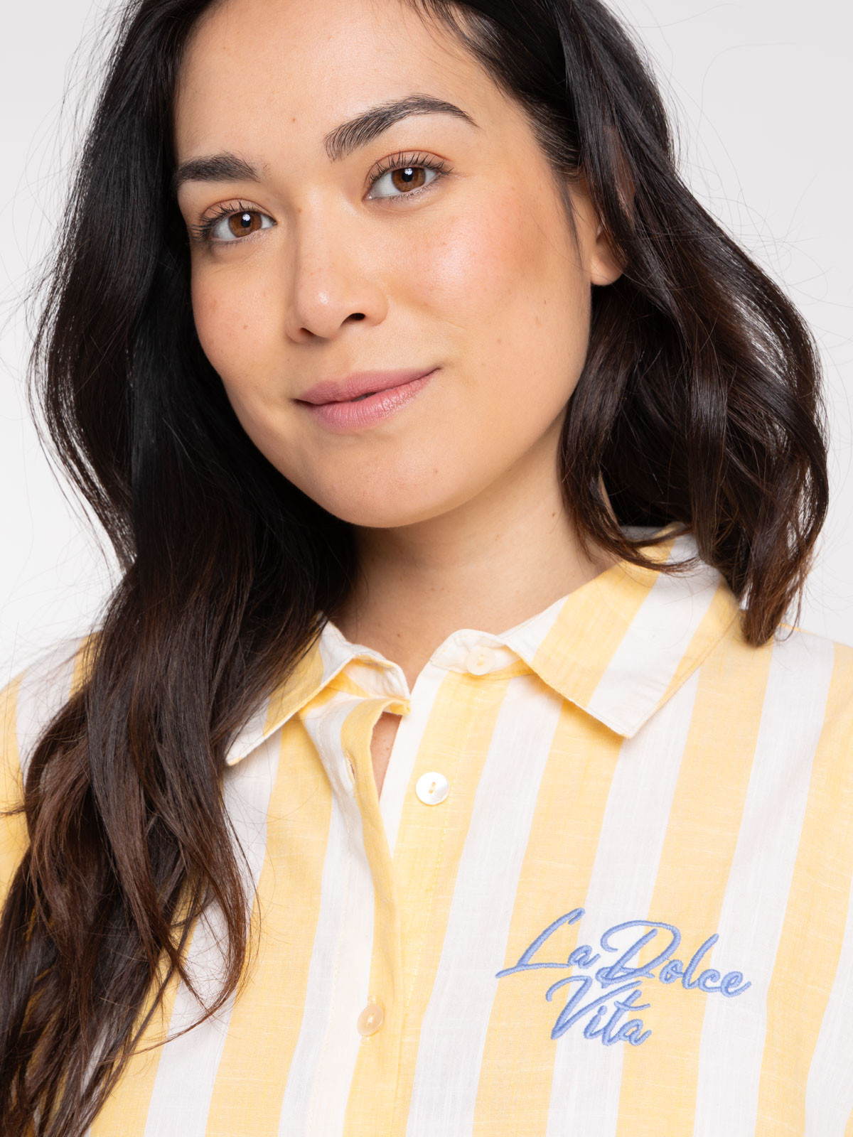 Chemise à rayures la dolce vita femme