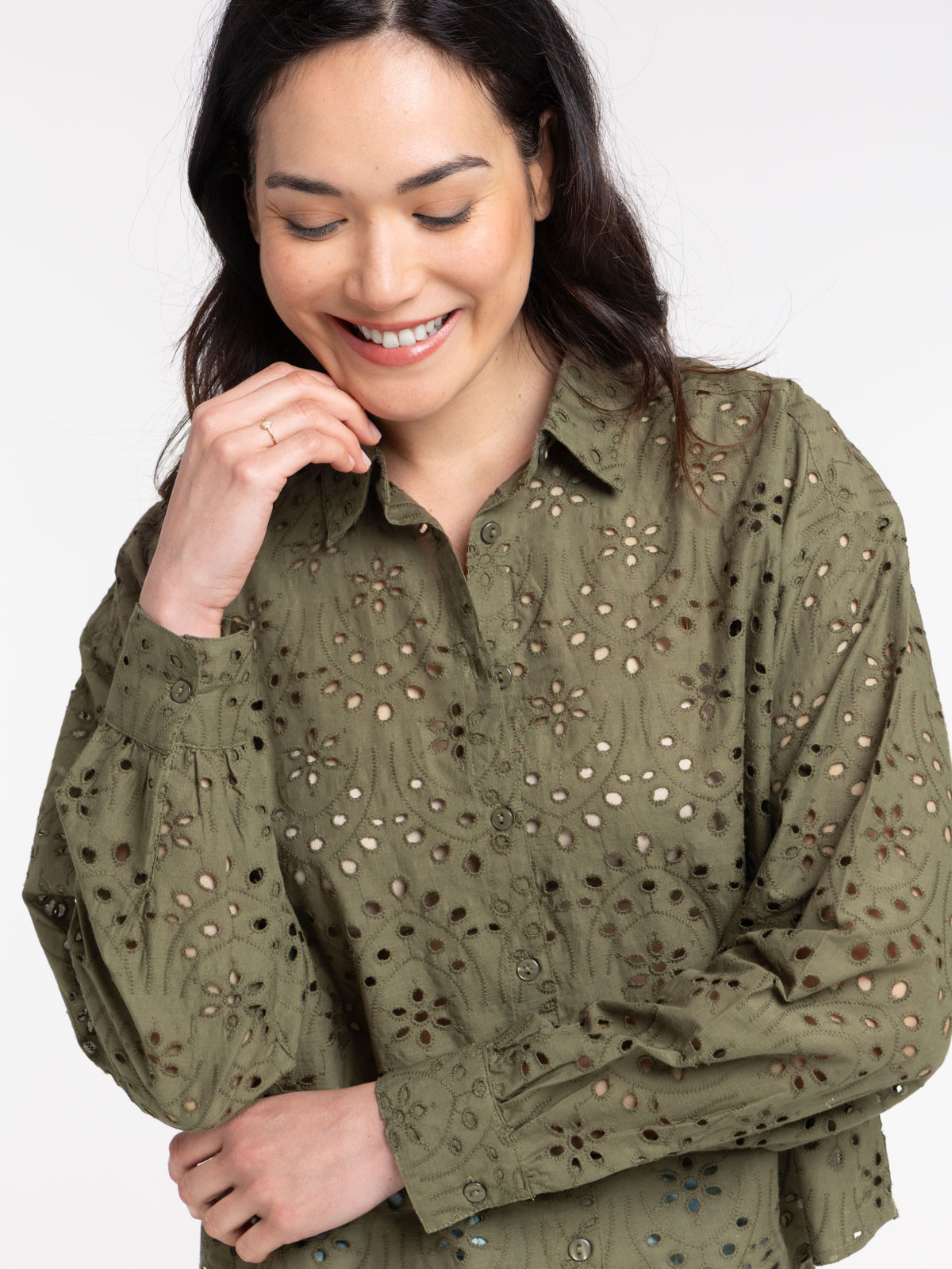 Chemise broderie anglaise femme Chemise broderie anglaise femme