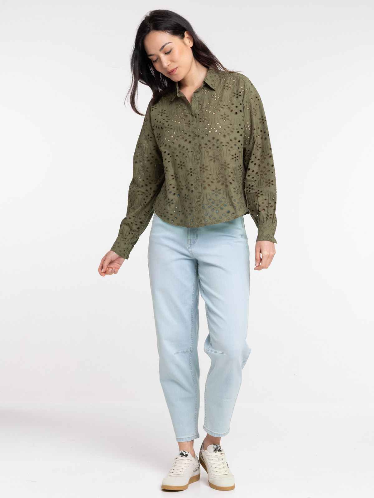 Chemise broderie anglaise femme Chemise broderie anglaise femme