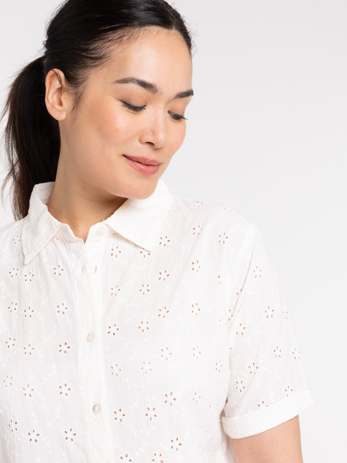 Chemise broderie anglaise femme Chemise broderie anglaise femme