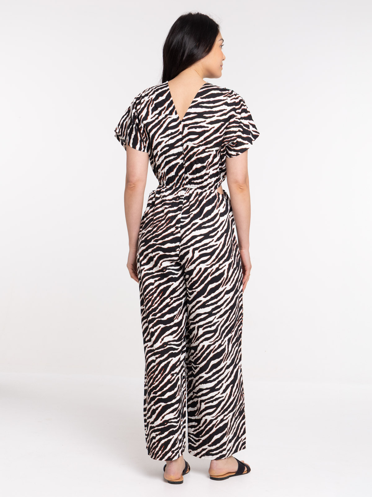 Combinaison motif animalier femme