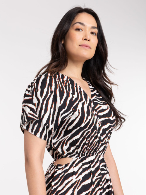 Combinaison motif animalier...