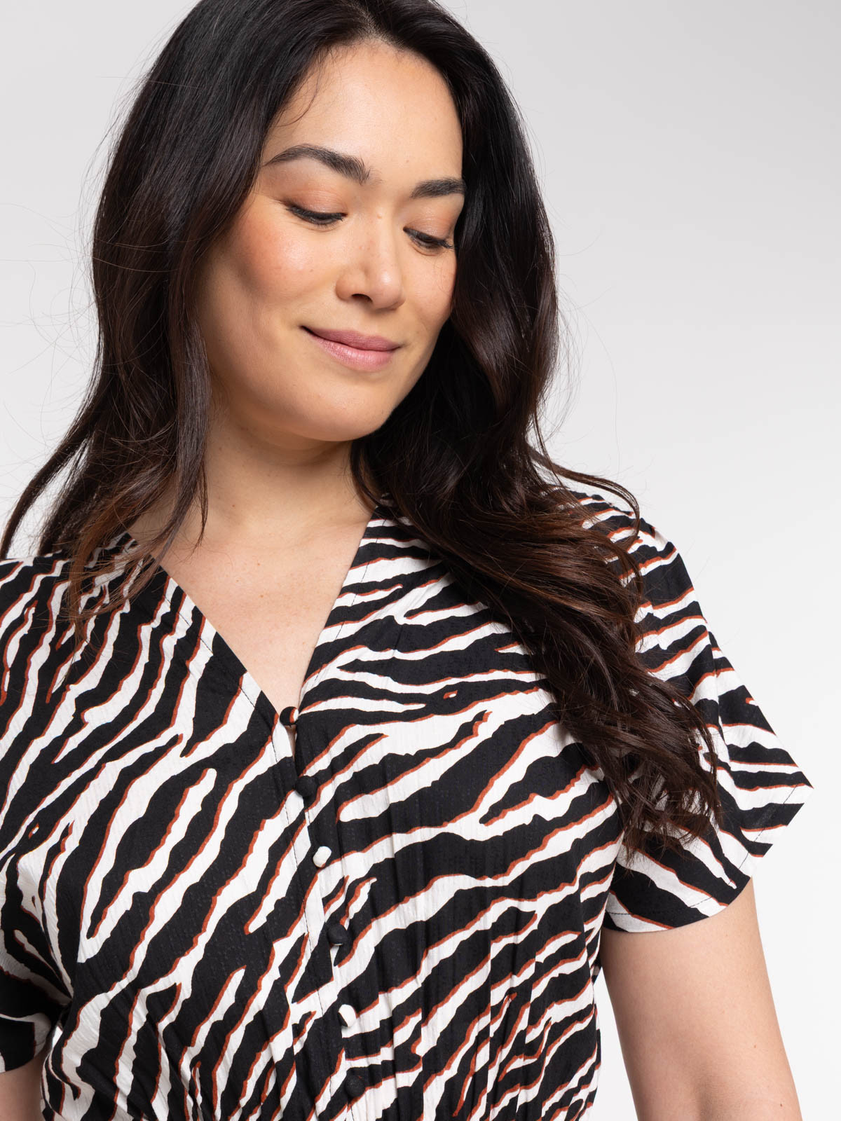 Combinaison motif animalier femme