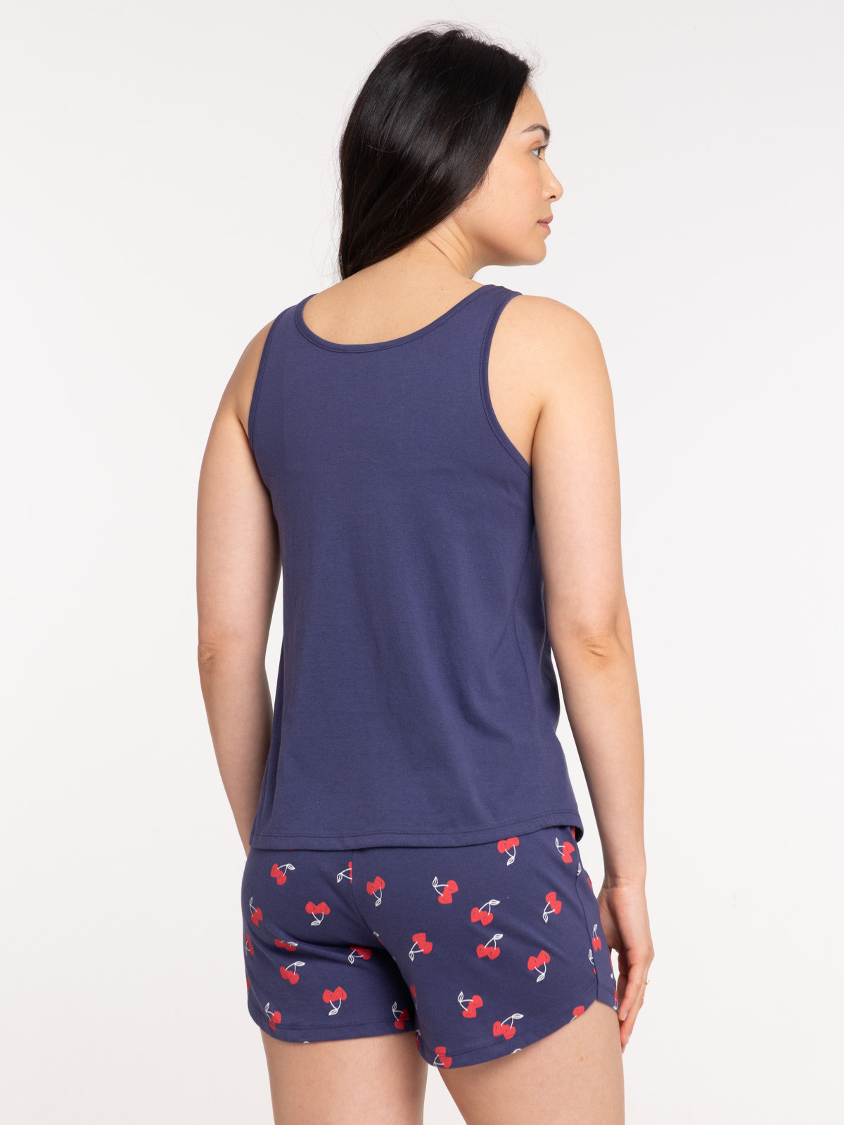 Pyjama court cerises femme Pyjama court cerises femme