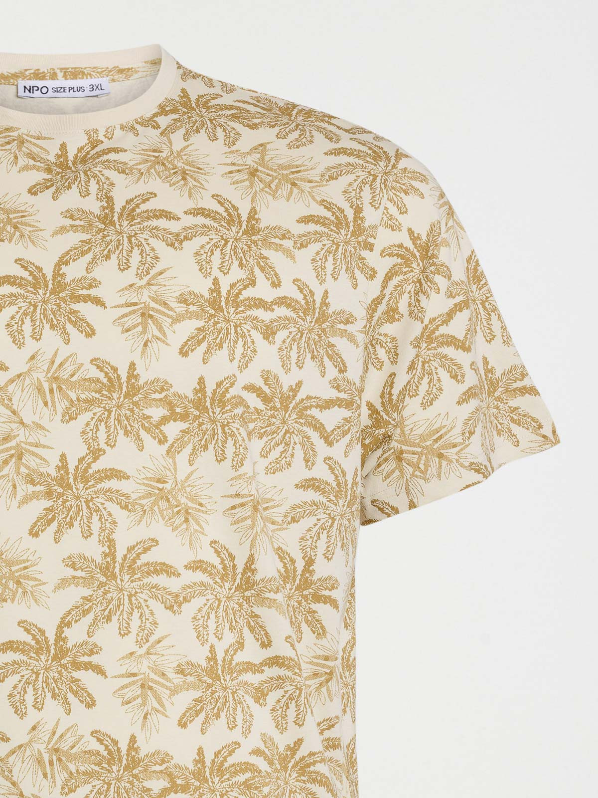 T-shirt palmier grande taille homme
