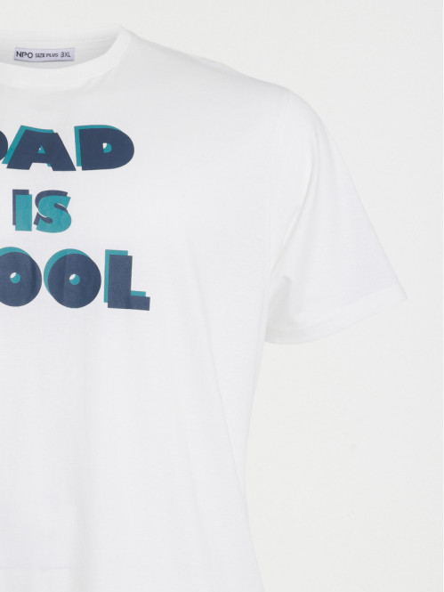 T-shirt Dad is cool homme
