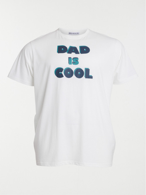 T-shirt Dad is cool homme