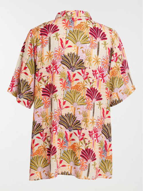 Chemise fluide motif grande...