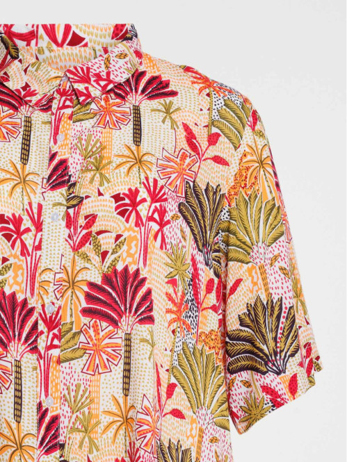 Chemise fluide motif grande...