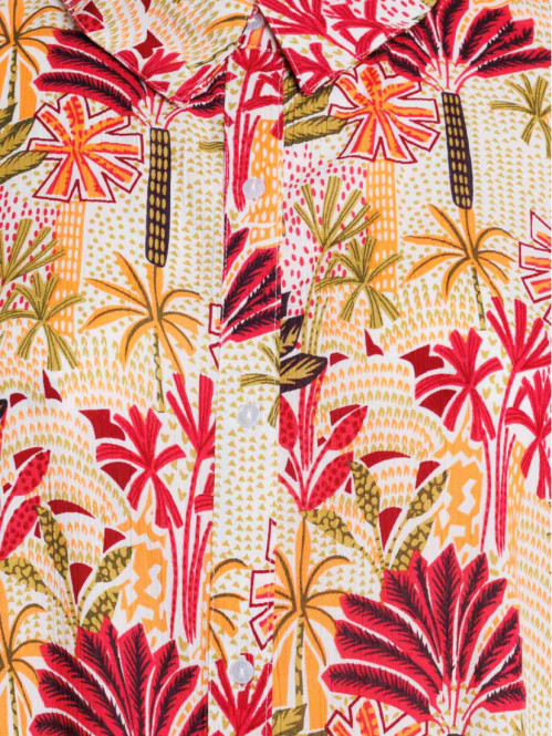 Chemise fluide motif grande...