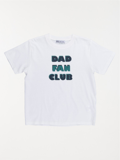 T-shirt Dad fan club garçon...