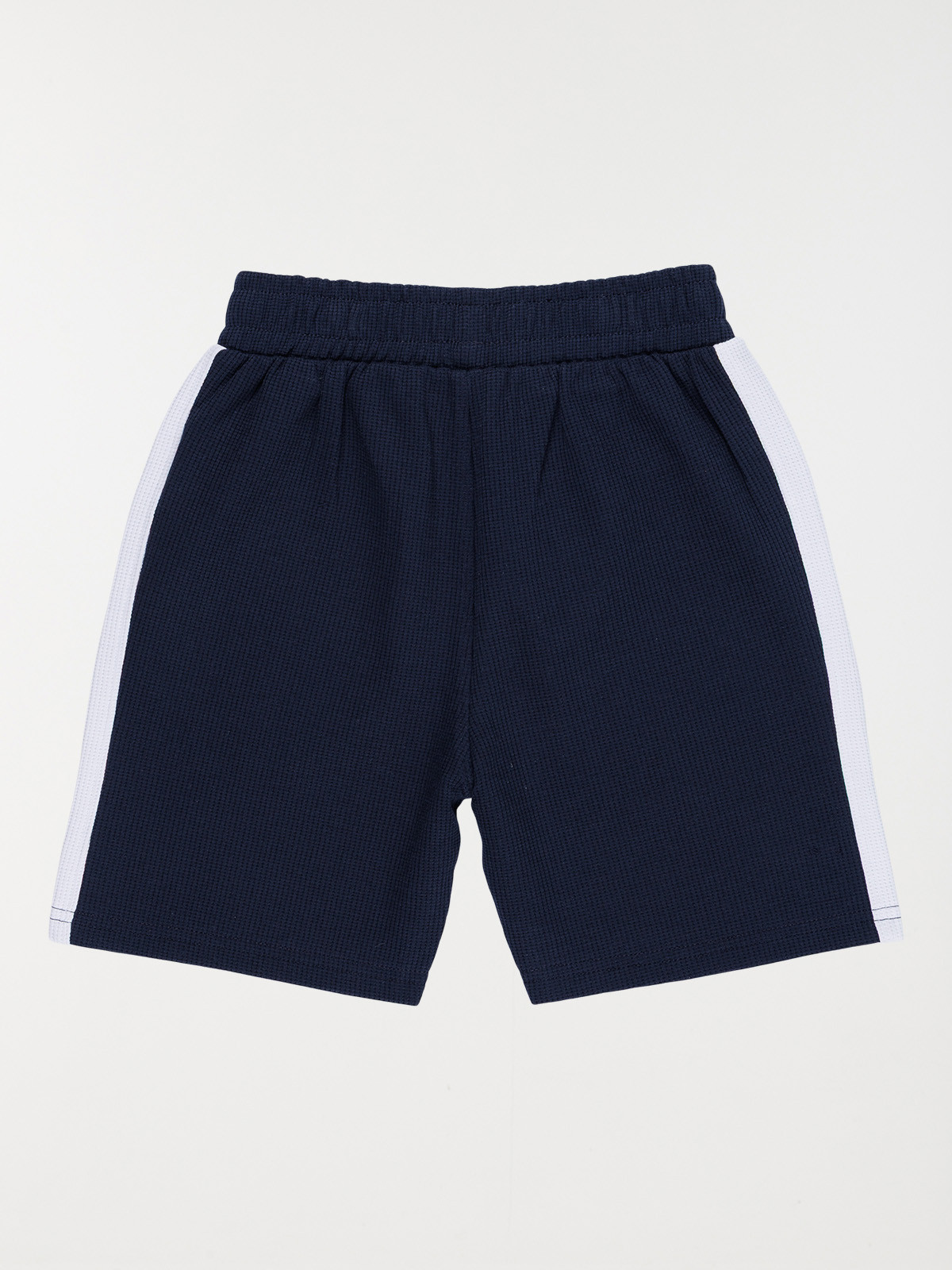 Bermuda bandes blanches garçon (3-12A)