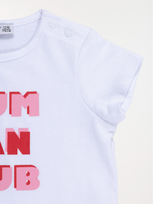 T-shirt mum fan club fille...