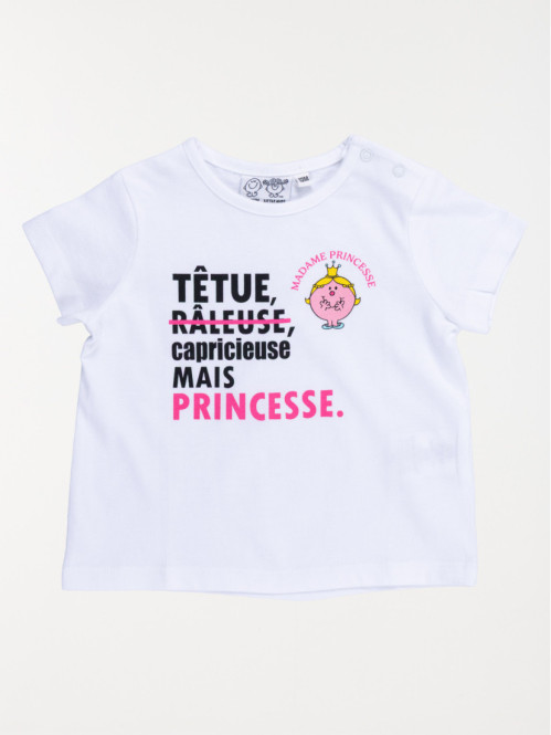 T-shirt Madame Princesse...