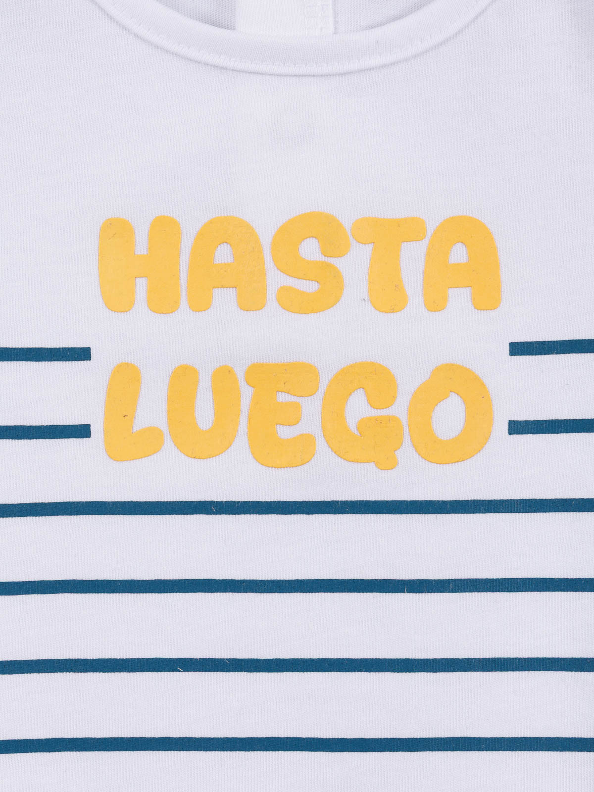 T-shirt hasta luego garçon (3-36M)