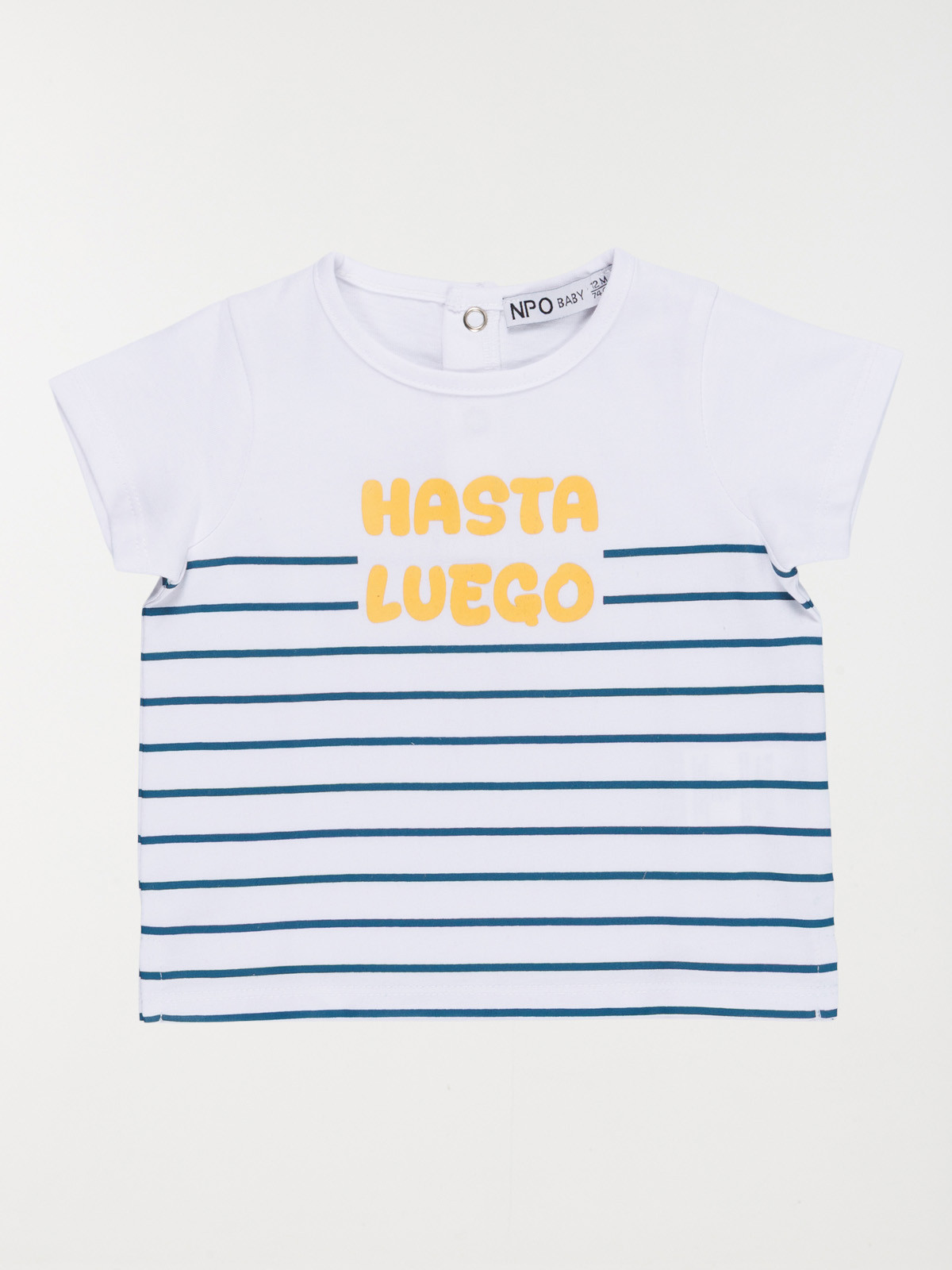 T-shirt hasta luego garçon (3-36M)