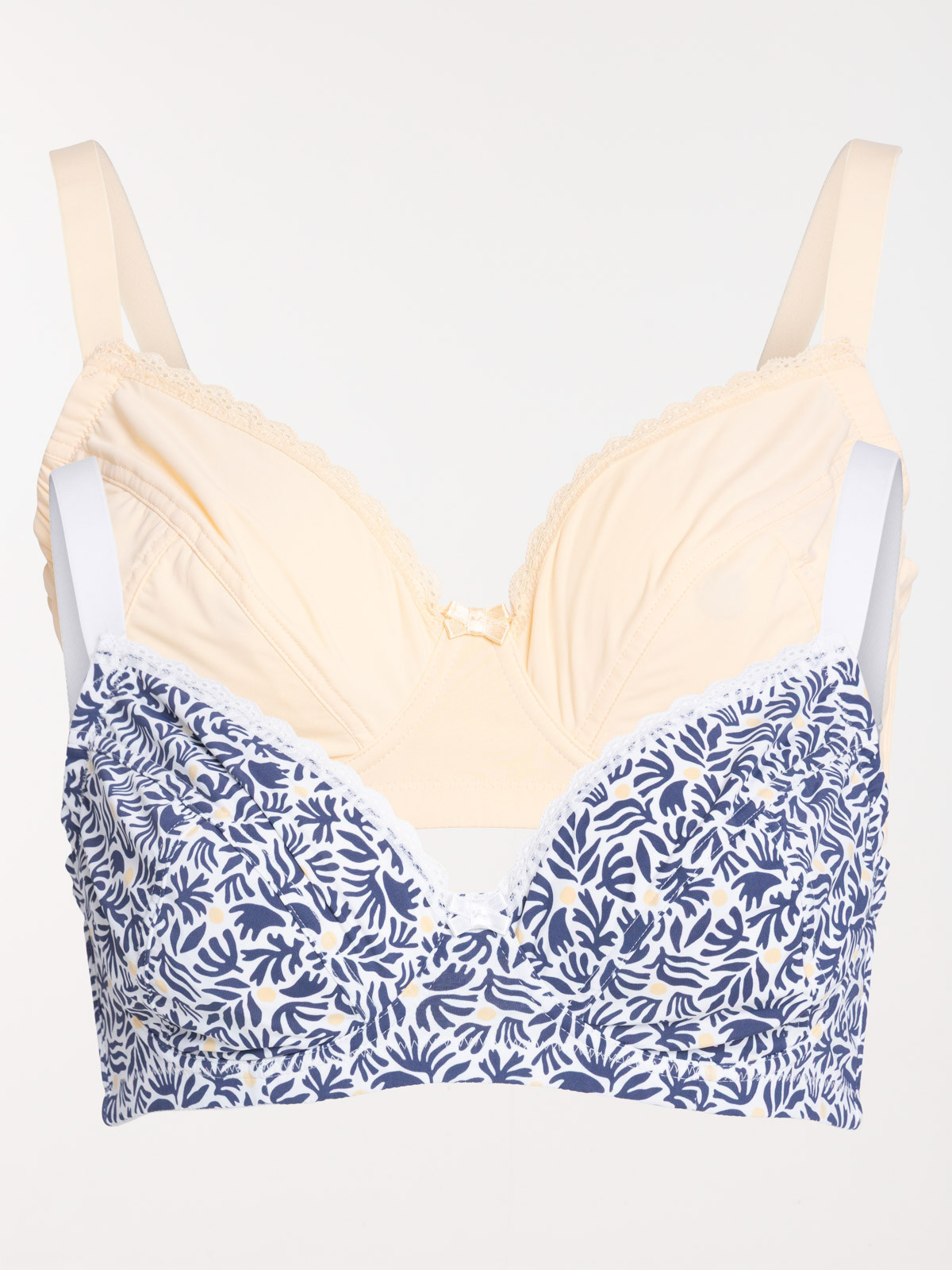 Lot 2 soutiens-gorge grande taille femme