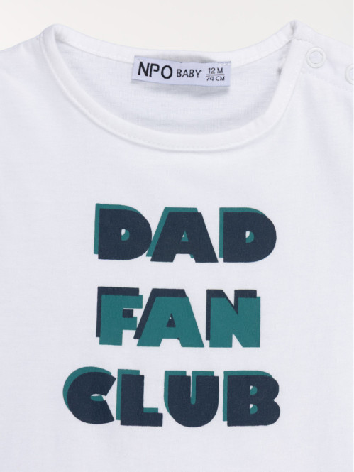 T-shirt dad fan club garçon...