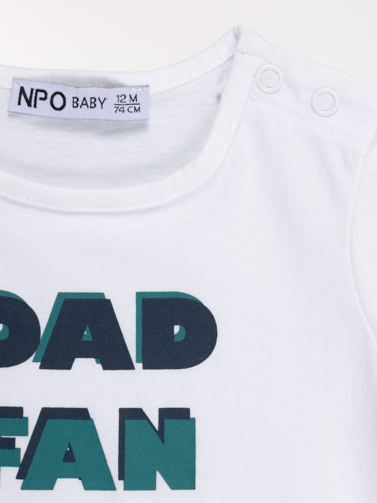 T-shirt dad fan club garçon (3-36M)