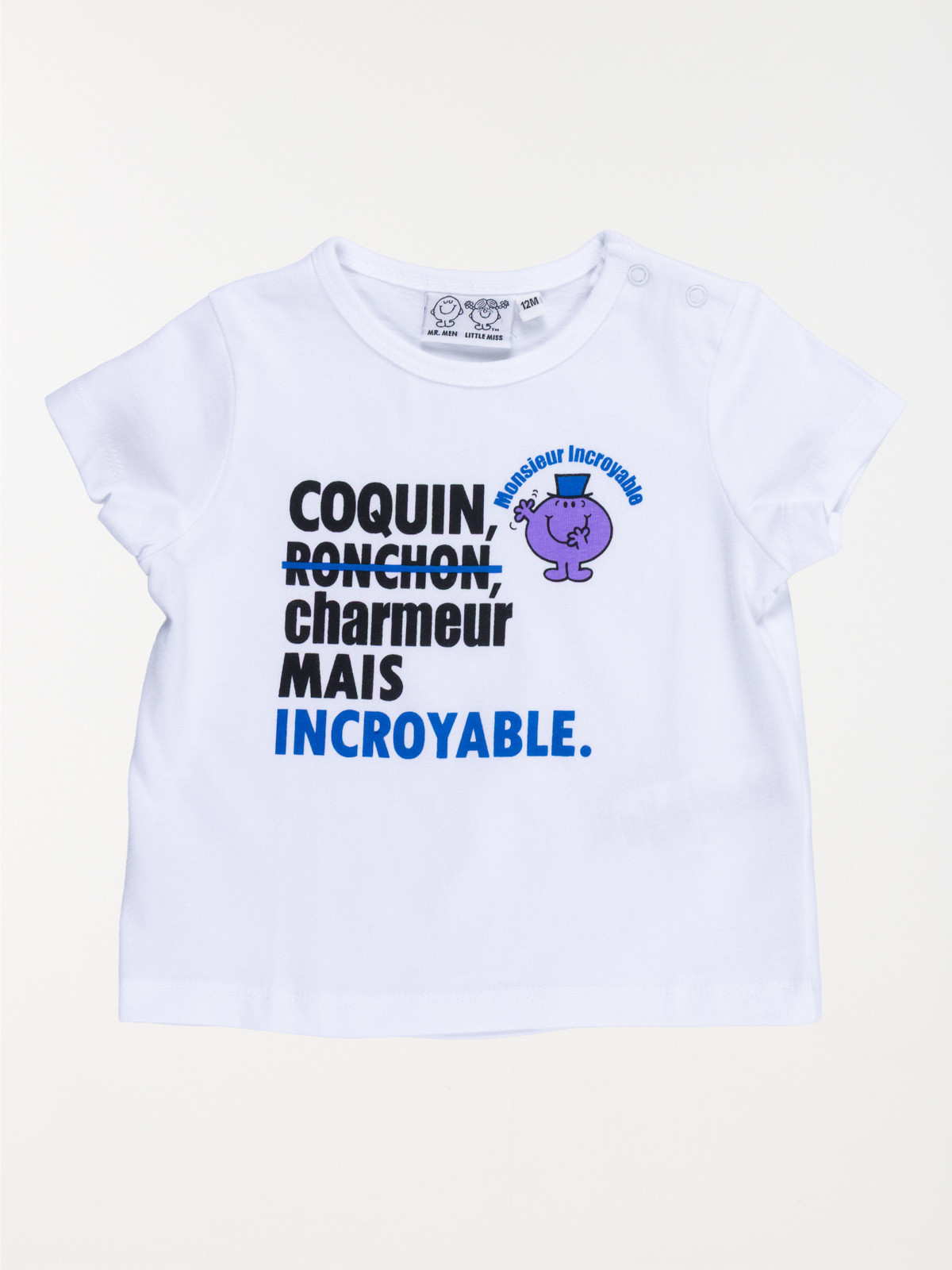 T-shirt Mr Incroyable garçon (3-36M) T-shirt Mr Incroyable garçon (3-36M)