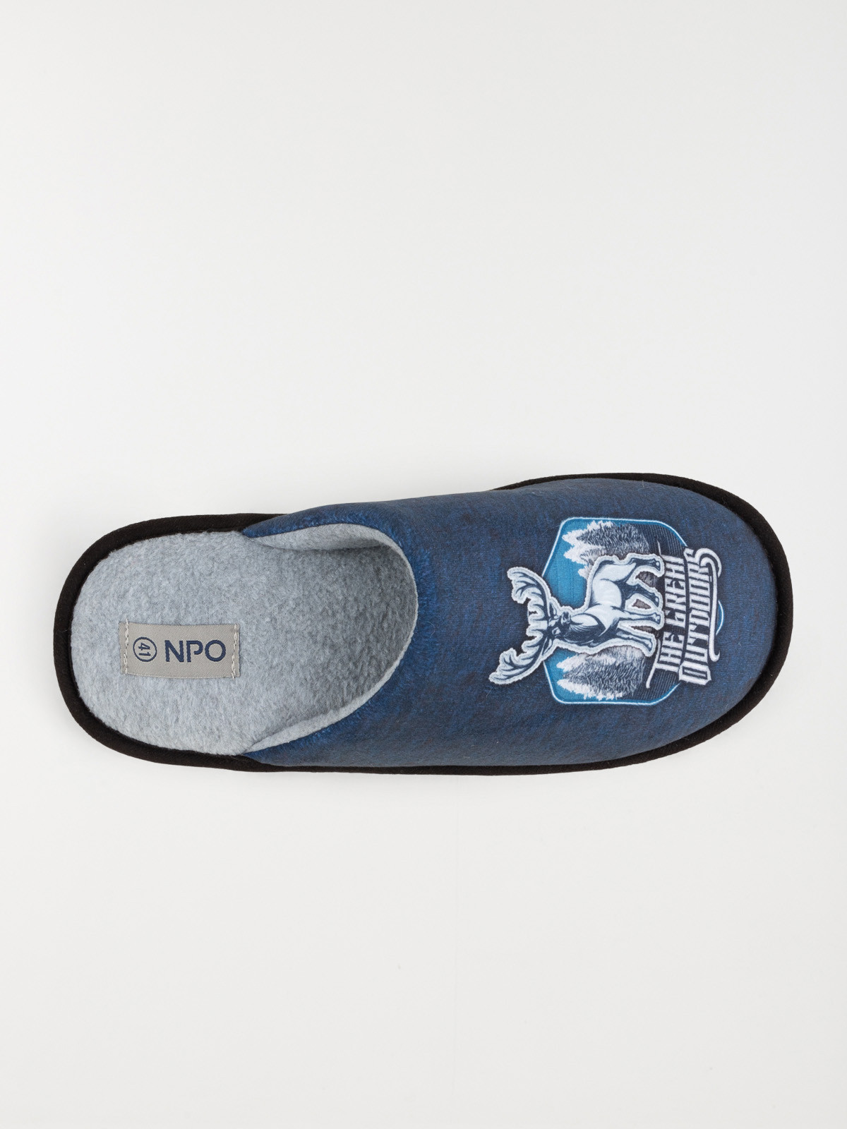 Chausson motif cerf homme (41-46)