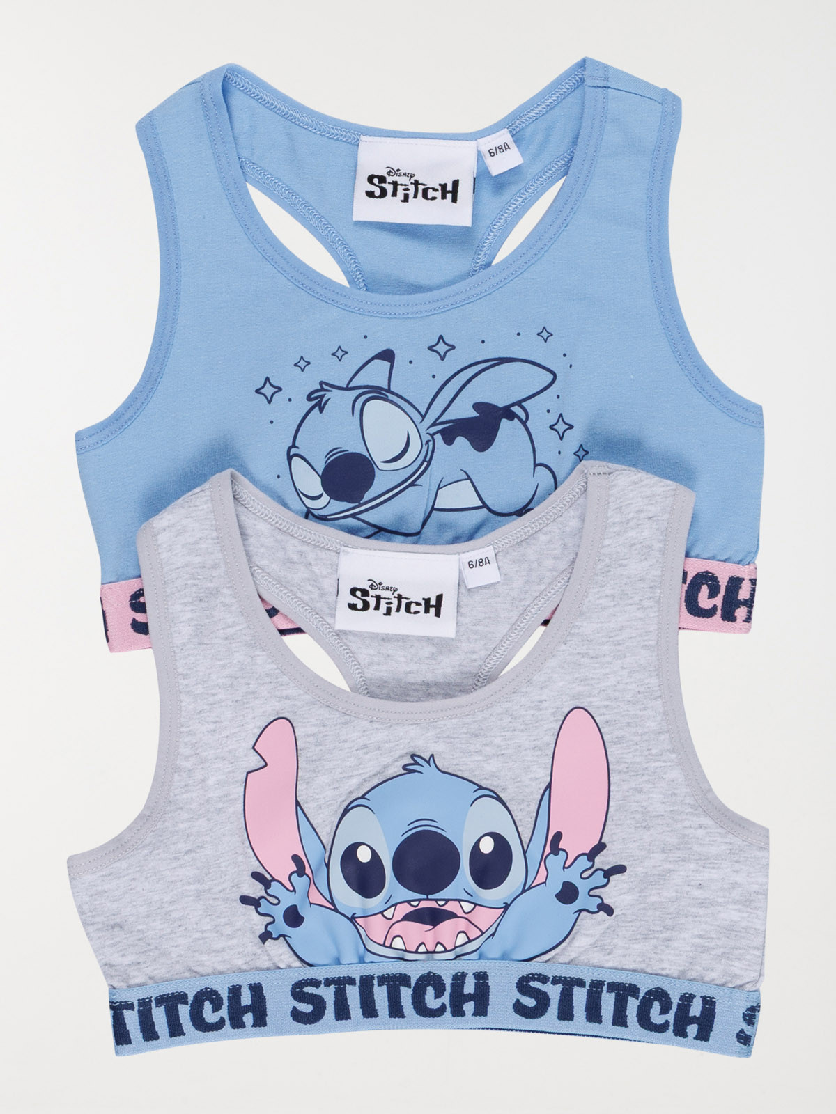 Lot de 2 brassières Stitch fille Lot de 2 brassières Stitch fille