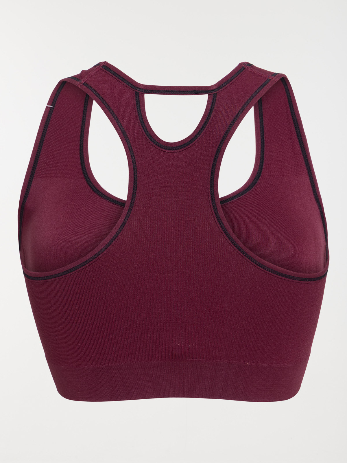 Brassière sport bordeaux foncé femme Brassière sport bordeaux foncé femme