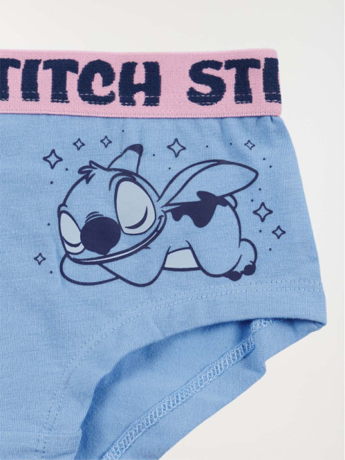 Lot de 2 boxers Stitch fille