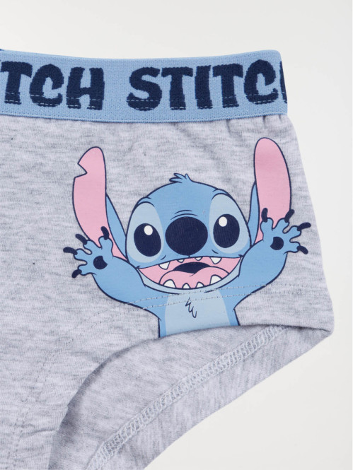 Lot de 2 boxers Stitch fille