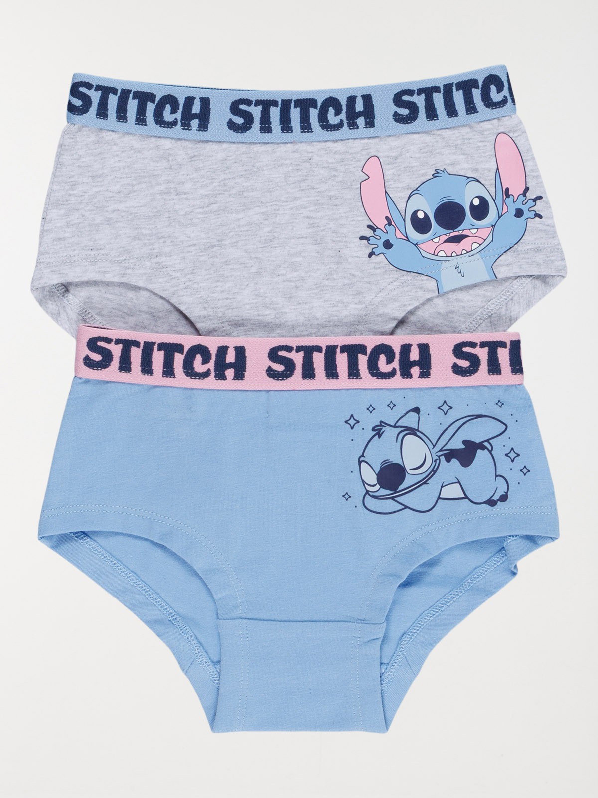 Lot de 2 boxers Stitch fille