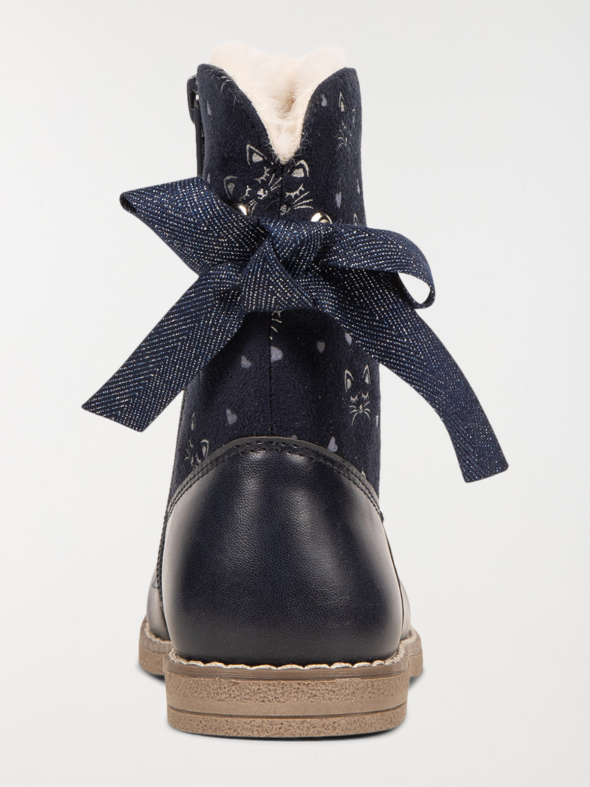 Bottines navy fourrées fille (24-30)