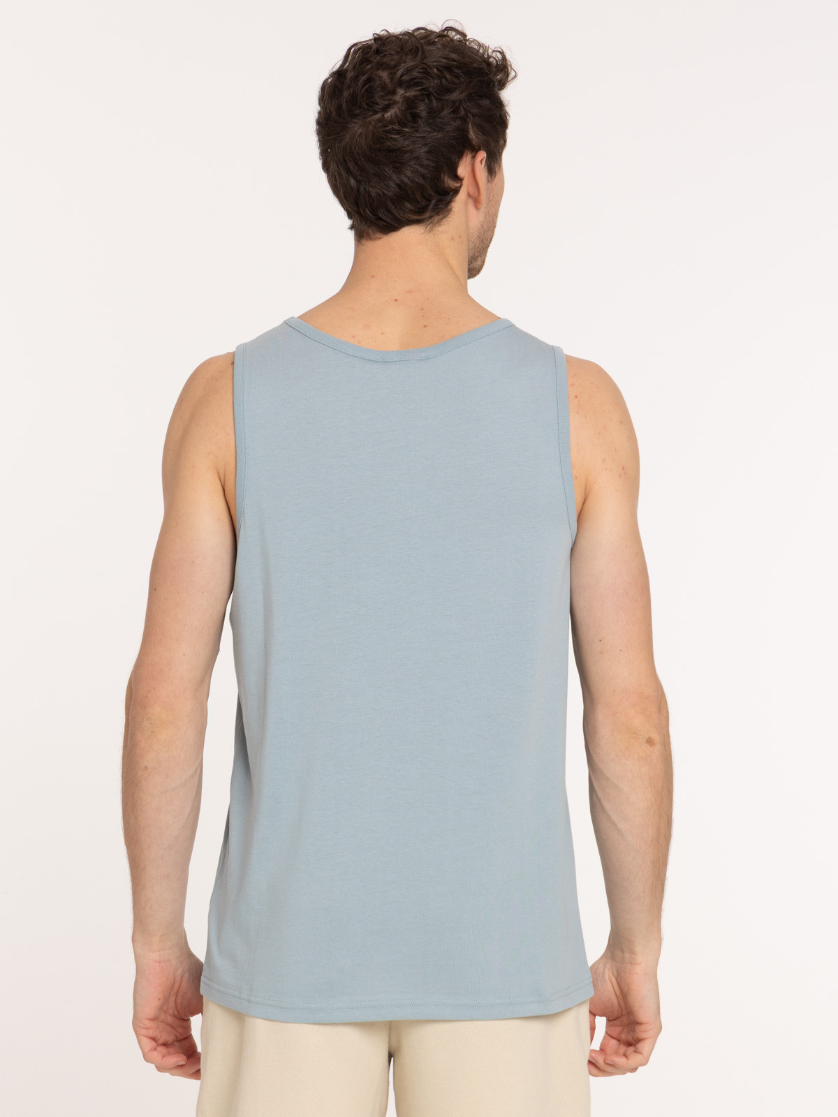  Débardeur basique ardoise clair homme