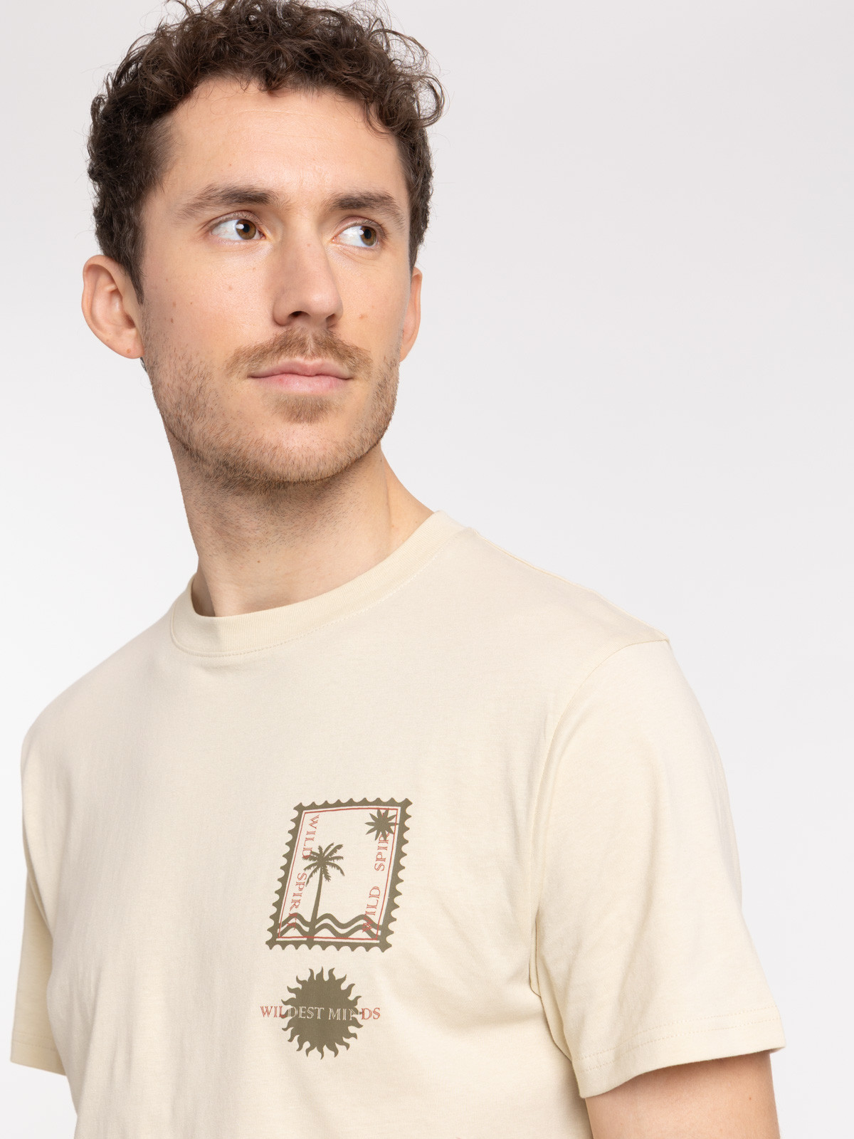 Tee-shirt col rond motifs homme Tee-shirt col rond motifs homme