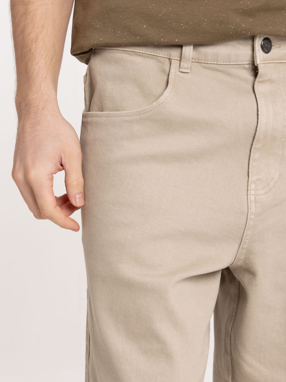 Bermuda jean coupe loose homme