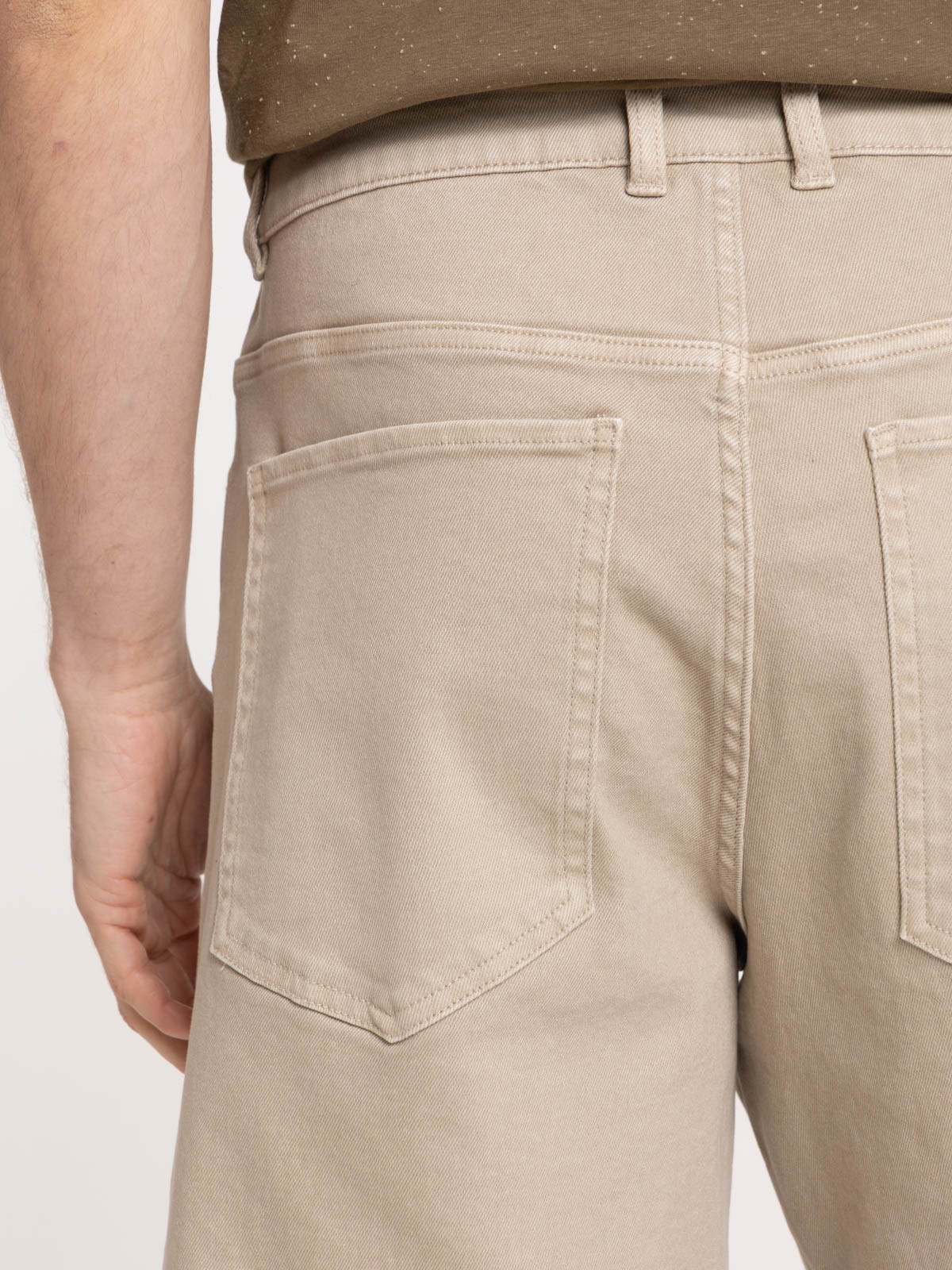 Bermuda jean coupe loose homme