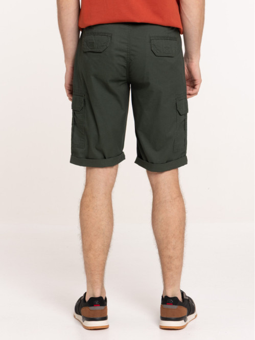 Bermuda cargo multipoche homme