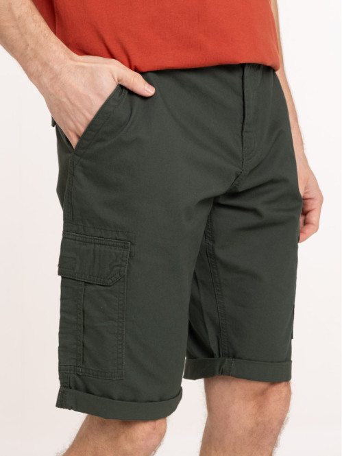 Bermuda cargo multipoche homme