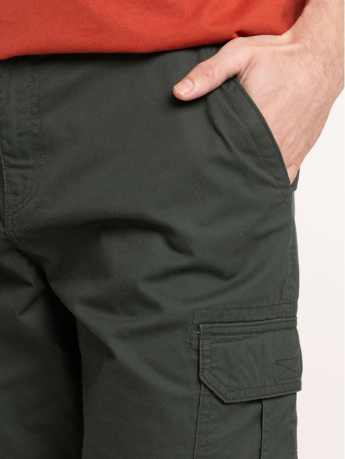 Bermuda cargo multipoche homme