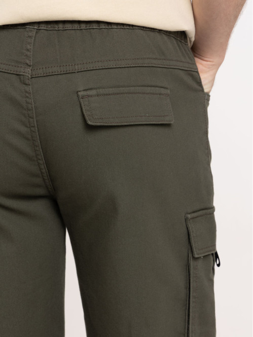 Bermuda cargo kaki quite homme