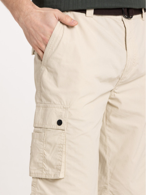 Bermuda cargo ceinture homme