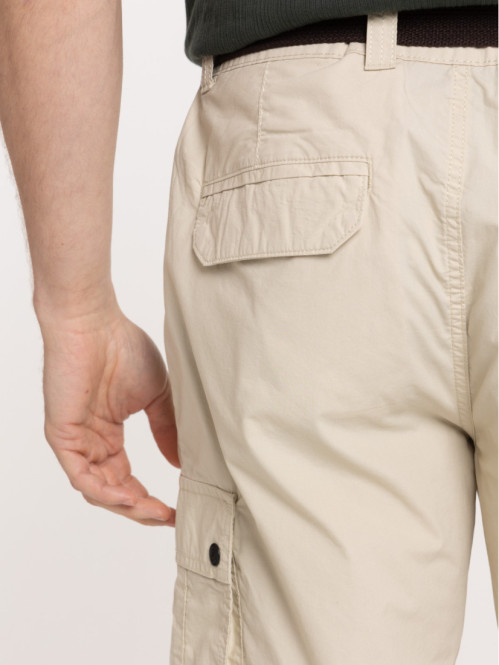 Bermuda cargo ceinture homme