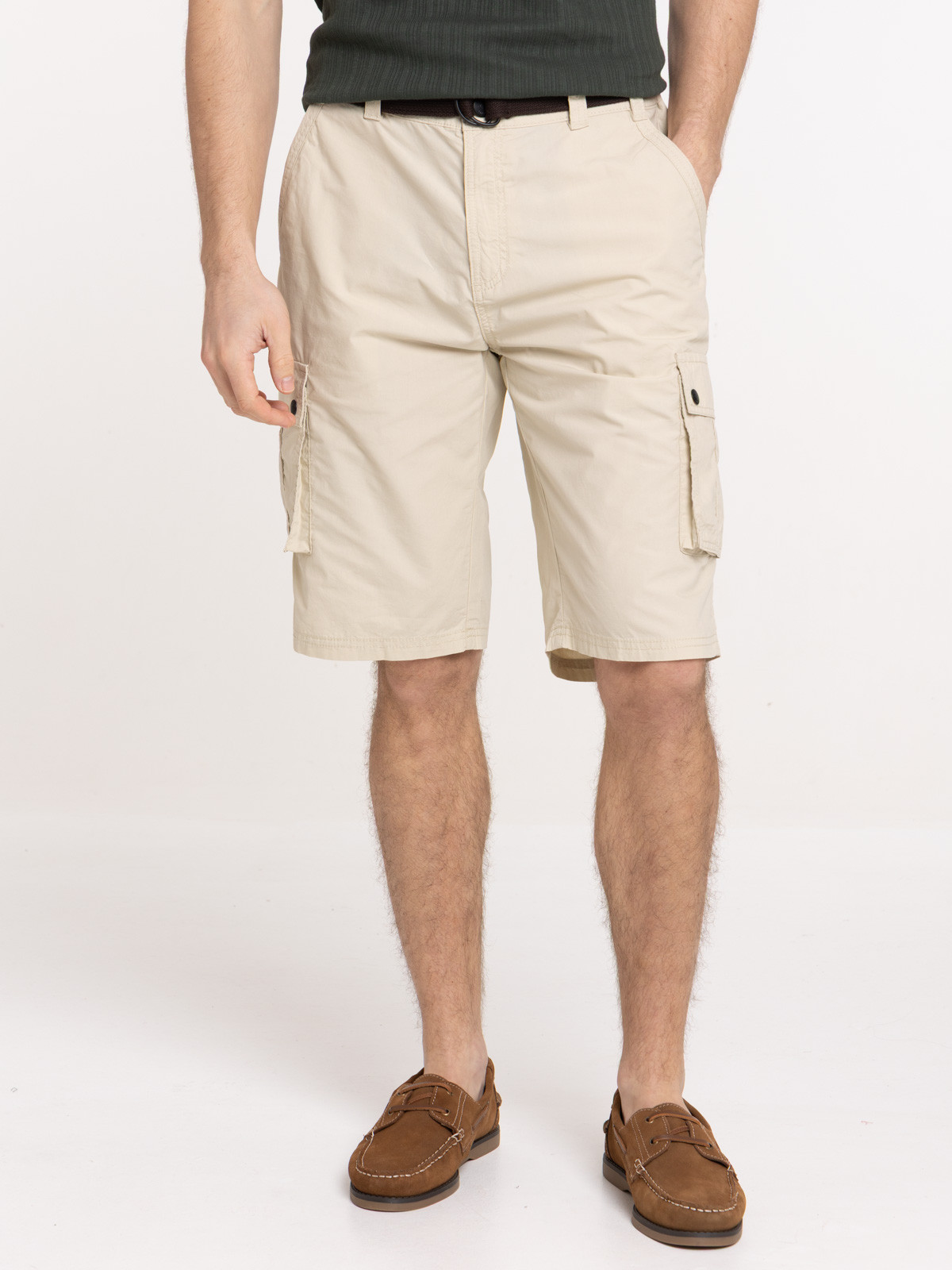 Bermuda cargo ceinture homme