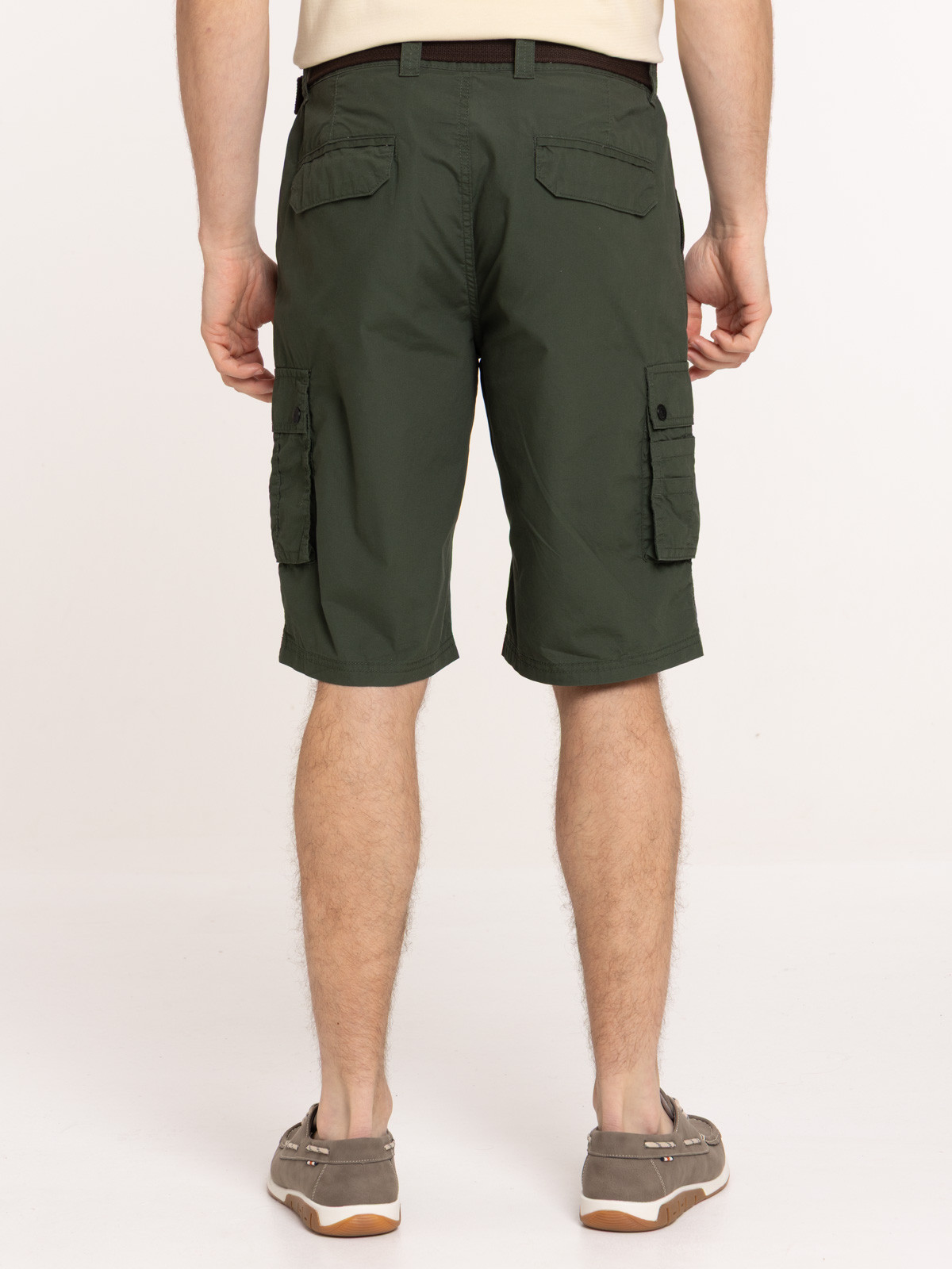 Bermuda cargo avec ceinture homme