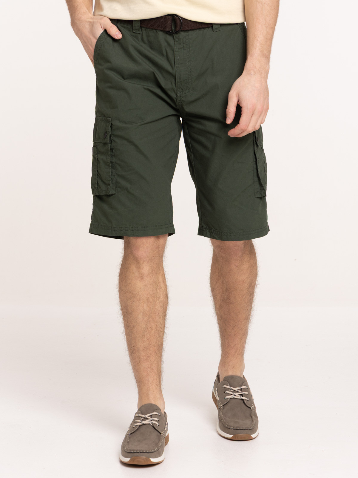 Bermuda cargo avec ceinture homme