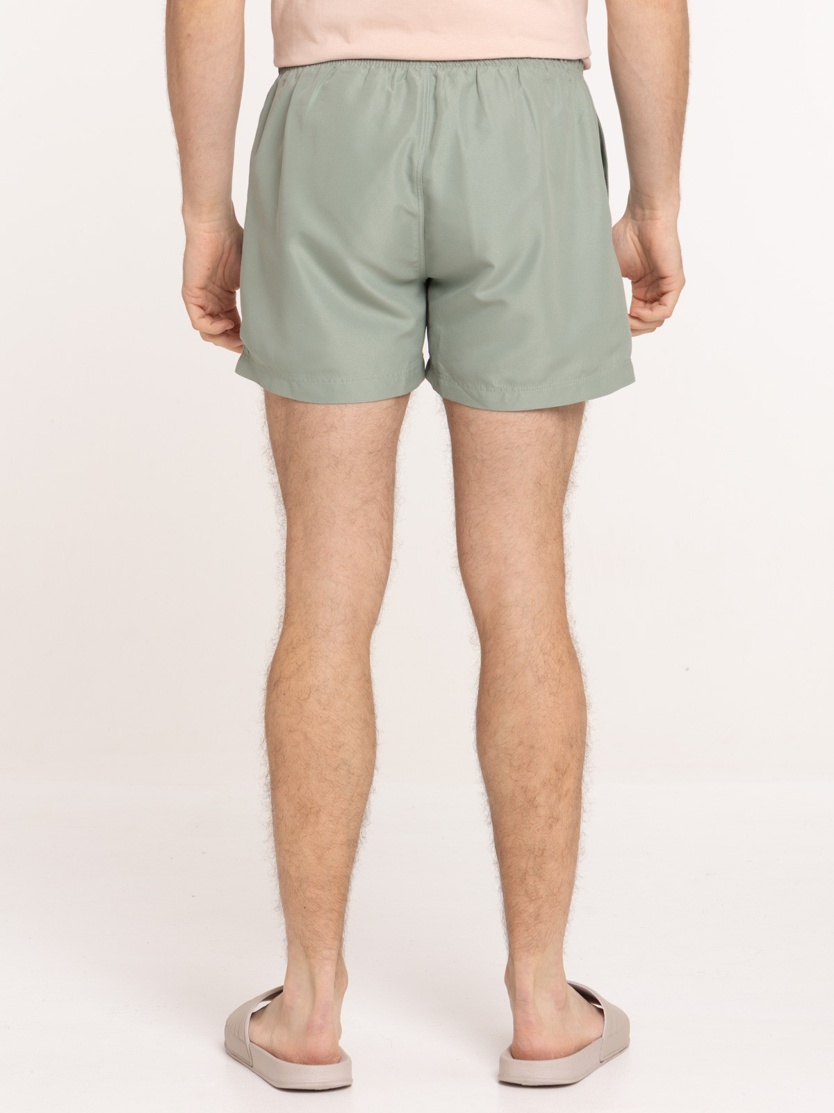 Short de bain uni homme