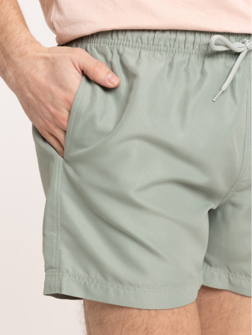 Short de bain uni homme